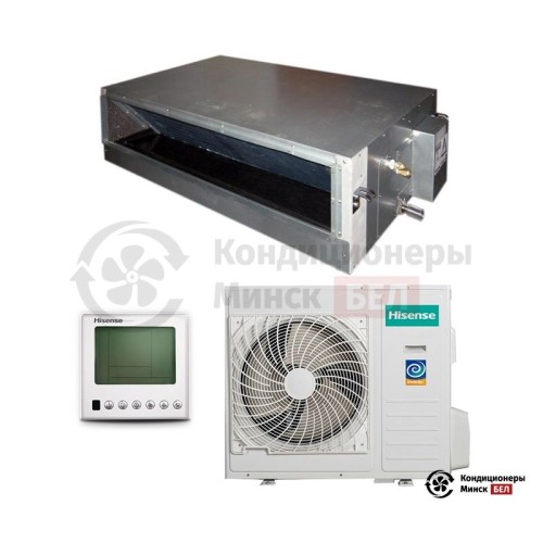  Канальный кондиционер Hisense AUD-36UX4SHL/AUW-36U4S1A в Минске