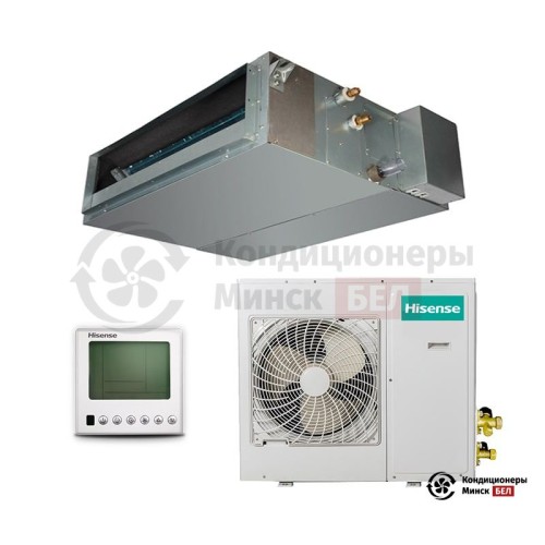  Канальный кондиционер Hisense AUD-24HX4SLH1/AUW-24H4SF в Минске
