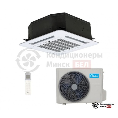  Кассетный кондиционер Midea MCA3-18HRN1-Q1/T-MBQ-03D1/MOBA30U-18HN1-Q в Минске