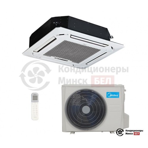  Кассетный кондиционер Midea MCD-36HRN1-R1/T-MBQ-02F1-2/MOD31U-36HN1-R в Минске