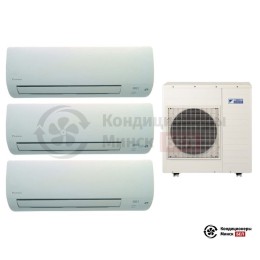 Мульти сплит-система Daikin 5MXS90E/FTXS35K/FTXS35K/FTXS35K