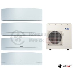 Мульти сплит-система Daikin 4MXS80E/FTXG25LW/FTXG25LW/FTXG25LW/FTXG50LW