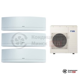 Мульти сплит-система Daikin 4MXS80E/FTXG25LW/FTXG25LW/FTXG35LW