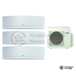 Мульти сплит-система Daikin 3MXS68G/FTXG25LW/FTXG35LW/FTXG50LW