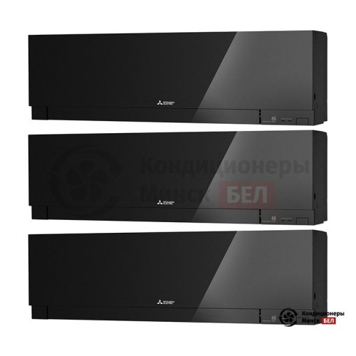  Мультисплит-система Mitsubishi Electric MXZ-3E68VA/MSZ-EF22VEB/MSZ-EF22VEB/MSZ-EF22VEB в Минске