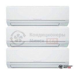 Мультисплит-система Mitsubishi Electric MXZ-3HJ50VA-ER1/MSZ-HJ25VA ER/MSZ-HJ25VA ER/MSZ-HJ35VA ER