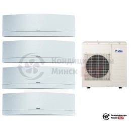Мульти сплит-система Daikin 4MXS80E/FTXG20LW/FTXG20LW/FTXG50LW/FTXG50LW