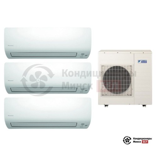  Мульти сплит-система Daikin 4MXS80E/CTXS15K/CTXS15K/CTXS35K в Минске