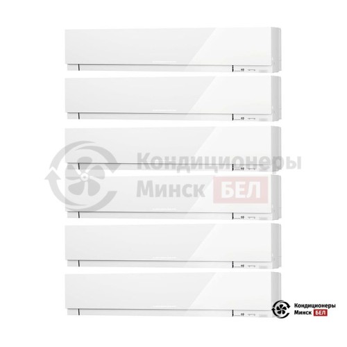  Мультисплит-система Mitsubishi Electric MXZ-6D122VA/MSZ-EF22VEW/MSZ-EF22VEW/MSZ-EF22VEW/MSZ-EF22VEW/MSZ-EF22VEW/MSZ-EF22VEW в Минске