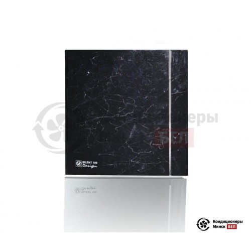  Вентилятор для ванной Soler & Palau SILENT 100 CZ DESIGN 4C MARBLE BLACK в Минске