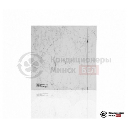  Вентилятор для ванной Soler & Palau SILENT 100 CZ DESIGN 4C MARBLE WHITE в Минске