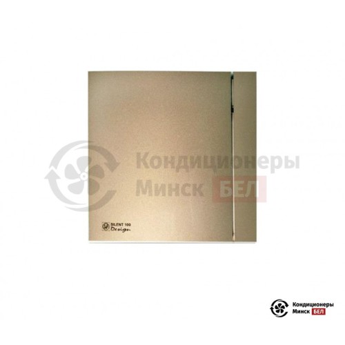  Вентилятор для ванной Soler & Palau SILENT 100 CRZ DESIGN 4C CHAMPAGNE в Минске