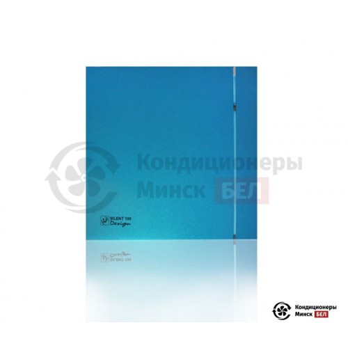  Вентилятор для ванной Soler & Palau SILENT 100 CZ DESIGN  BLUE 4c в Минске